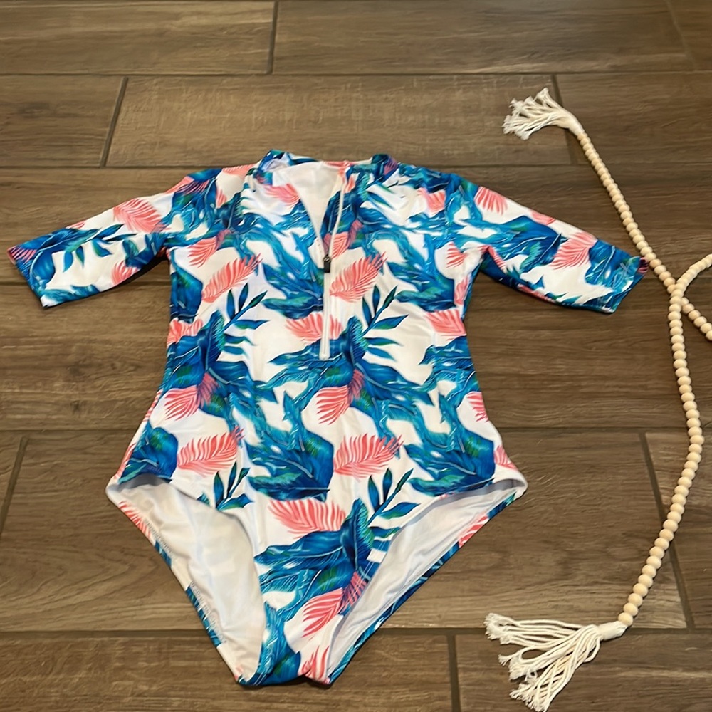 Full Coverage Bodysuit One Piece Swimsuit